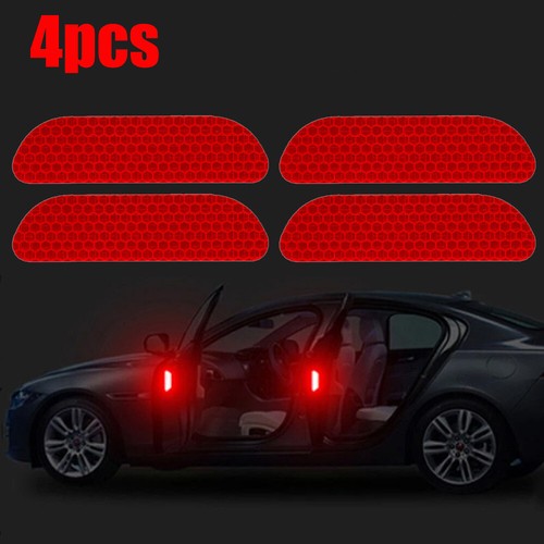 Red reflective strip car - reflective,