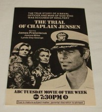 1975 ABC tv movie ad ~ TRIAL