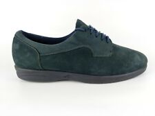 Easy Spirit Anti Gravity Navy Nubuck Leather Lace Up Shoes Uk 6