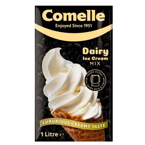 Comelle dairy ice cream - cream, 1l
