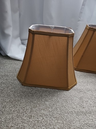 Pair pagoda lampshades - pagoda,