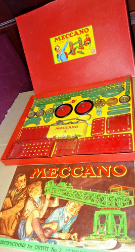 Vintage meccano set - meccano, no.3