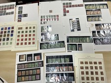 Malta stamps mint and used QV ON, 14 leaves #232