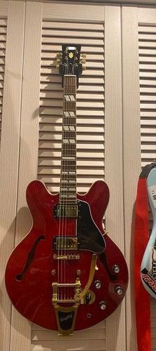 Gibson semi aco es345 bigsby - gibson, semi-aco