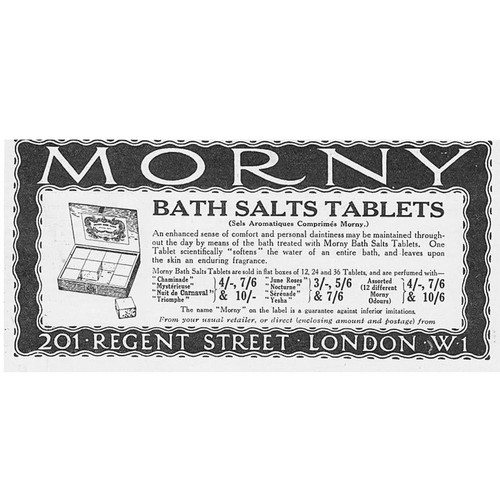 Morny bath salt tablets - salt,