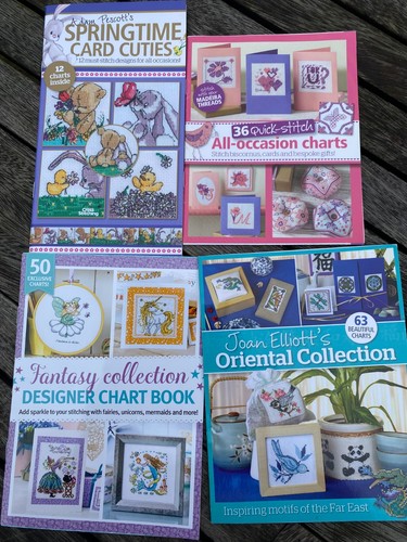 Cross stitch booklets - 4, 150+
