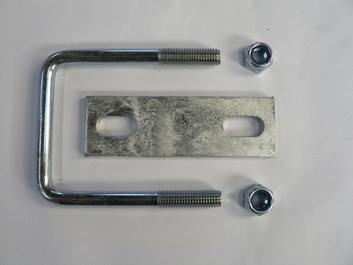 M12 zinc plated - , u-bolts