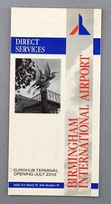 BIRMINGHAM AIRPORT TIMETABLE
