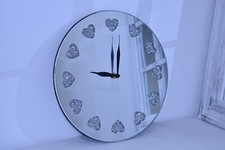 New Round crushed jewel mirror