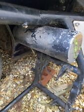 Custom Chrome Motorcycle Oil tank, Tubular Centre Mounted Round  Chrome Tank