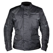 Frank Thomas Eclipse Textile Motorcycle Jacket Mens Black