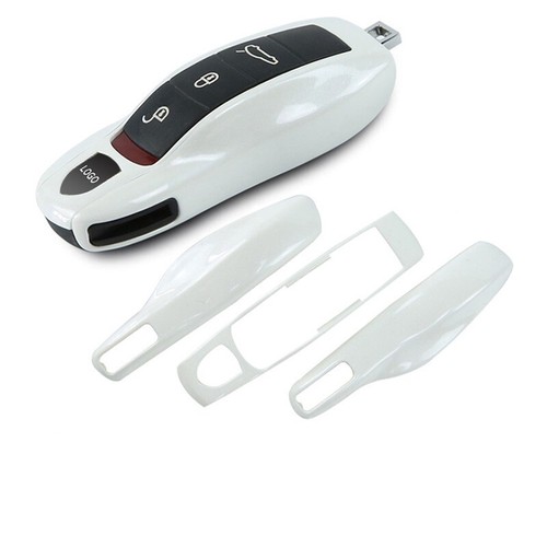 White car key fob cover - car, shell
