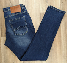 Men's 883 Police Turalt Jeans W32 L33 Slim Tapered Stretch Blue