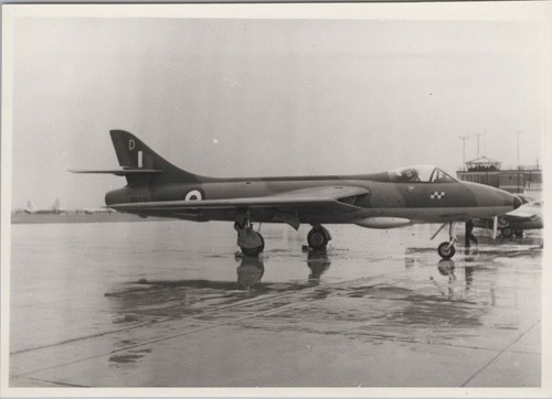 Hawker hunter vintage photo - hunter,