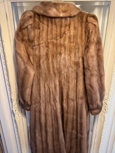 Vintage mink fur coat full - fur,