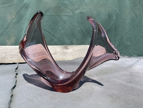 Vintage freeform purple art - freeform,