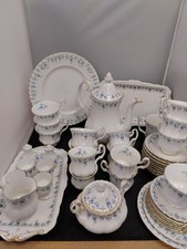 43 Piece Royal Albert Memory Lane Floral Design Bone China