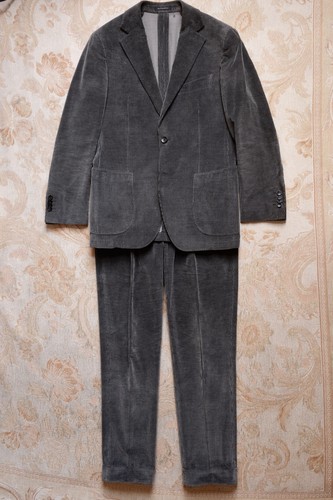 Suitsupply dark grey cotton - dark,