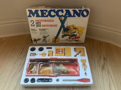 Vintage meccano motorised set - motorised,