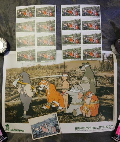 Authentic banksy set save - set,