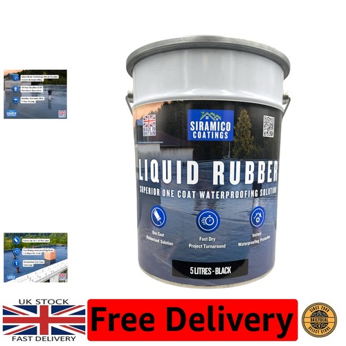 Liquid rubber roof coating - liquid,