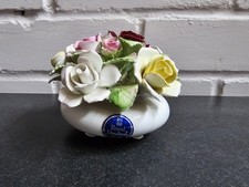 Royal Doulton bone china flower posy or bouquet in a bowl