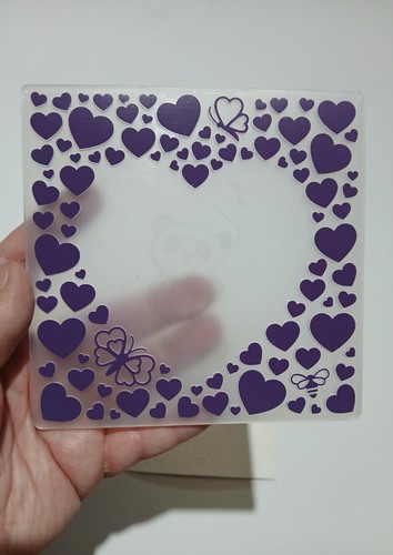 Lovely heart frame - lovely,