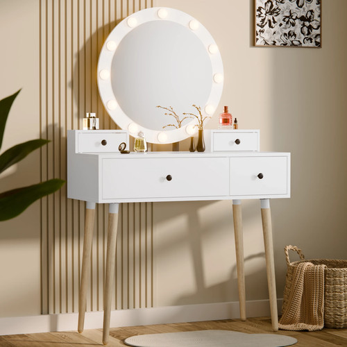 Dressing table with - dressing, storage
