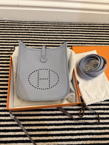 Hermès evelyne mini grey - hermÈs,