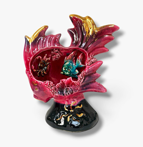 Vintage vallauris ceramic fish - vallauris,