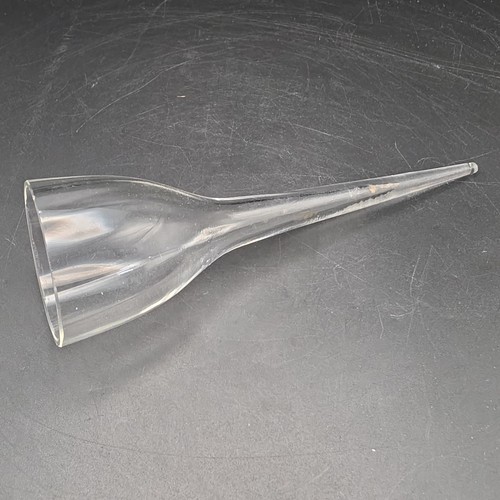 Small clear glass tulip - small,