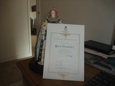 Superb Royal Worcester Figurine ‘Queen Elizabeth 1st’ 1996 Limited Edition