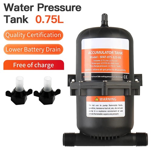 75l 5oz water accumulator - 23.5oz,