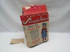 Vintage Harry Lichtman Ezy Make NY soft toy Dutch Boy doll sewing kit no 1571