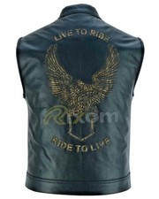 Eagle embossed vest sons - embossed, of