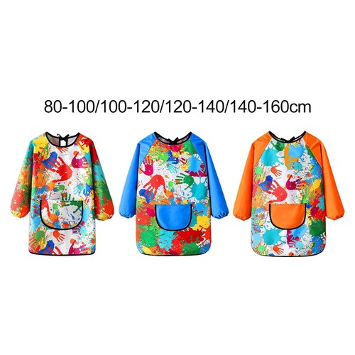 Kids art smock painting - art,