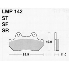 Pads Brakes Athena Top End