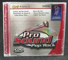 Karaoke CDG, 1420:  Sing Like 'N Sync v2: Here We Go, I Want You Back, God Mustv