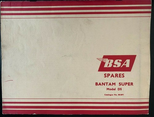 Bsa 1958 bantam - bantam, model