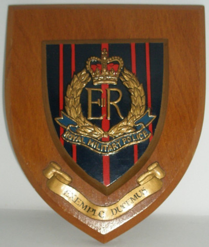 Royal military police shield - military,