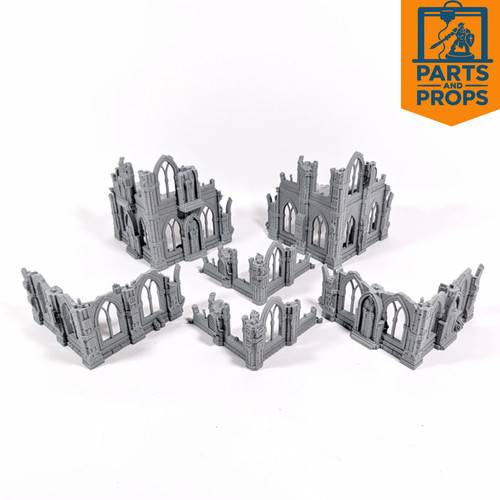 Large wargaming terrain ruined - wargaming,