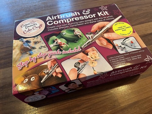 Cake airbrush compressor kit - cake,