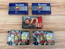 5 x Sealed C90 Blank Cassette