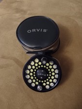 ORVIS Battenkill BBS IV Fly reel with RIO Wind cutter WF6F line and Case used