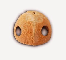 X4 Aquarium Decoration Coconut Cave Shelter  Fish Tank Hamster House Wood Shrimp