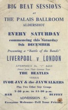 THE BEATLES - Concert Flyer /