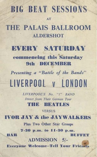 The beatles concert flyer - beatles,