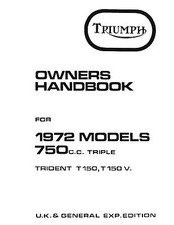 Triumph Owners Manual Book