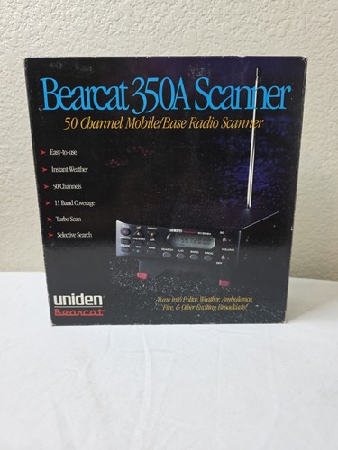 Bearcat 350a scanner - 350a, 50