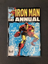 Iron Man Annual #6 (Marvel, 1983) Vintage Comic Investment Man Cave Bar Old Mag